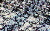 Korean Traditional Flower & Butterfly Jagae Raden Patterned Cotton Fabric made in Korea by the Half Yard